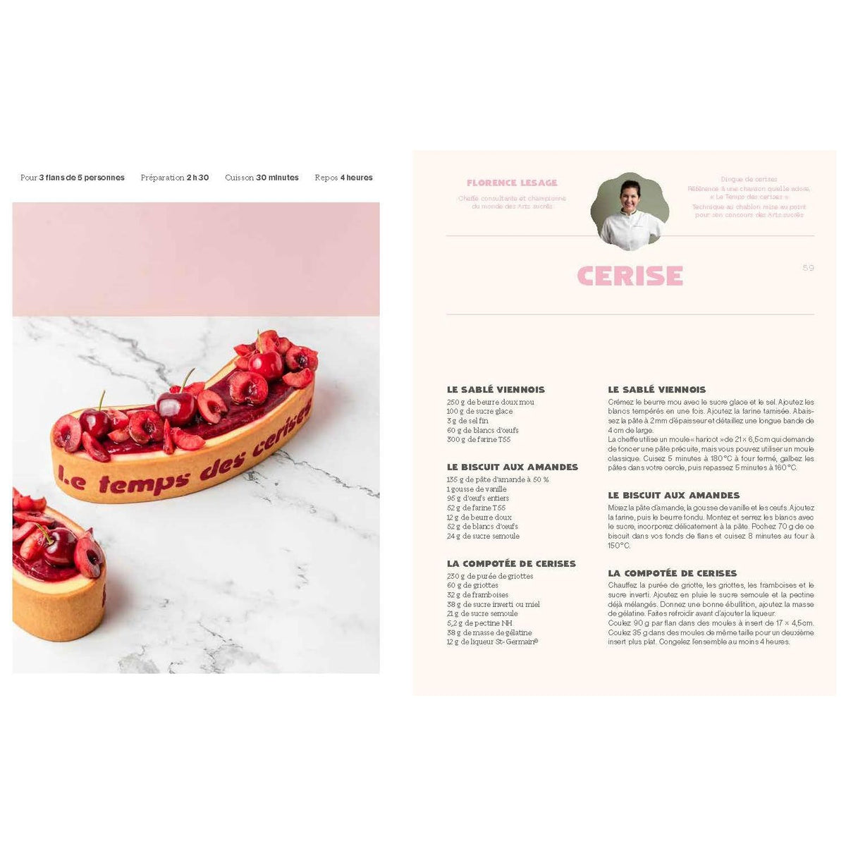 Flan - 51 recettes de grand.e.s Chef.fe.s    - Ducasse Ed. - Livre de pâtisserie -  - La Guilde Culinaire