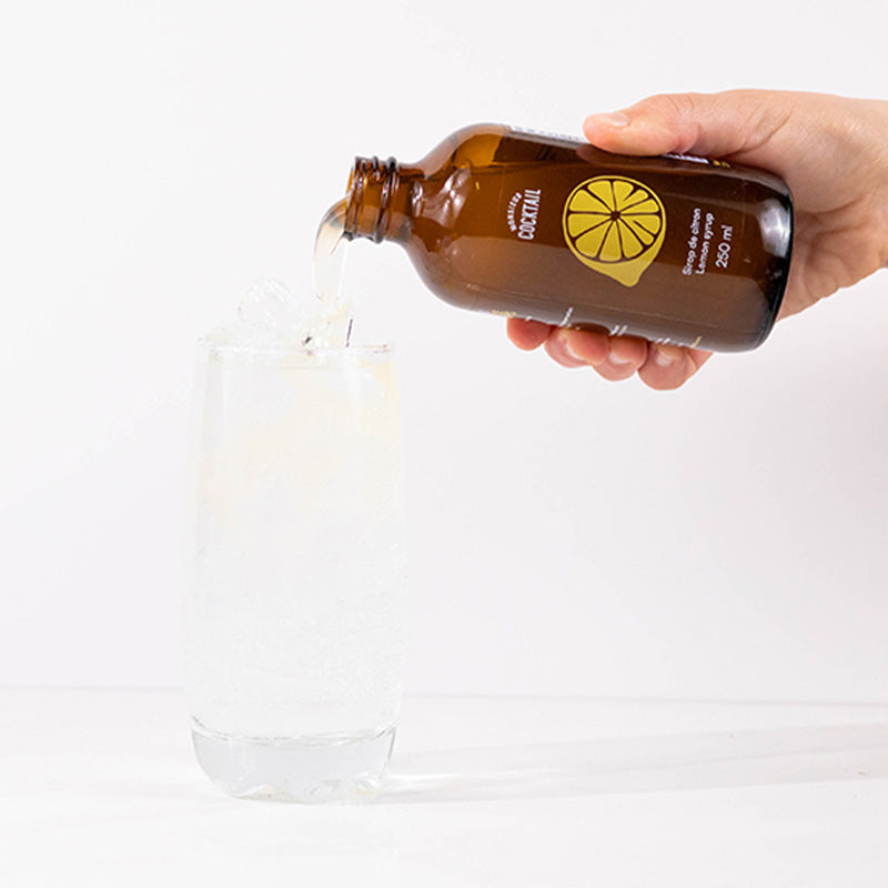 Sirop de citron 250ml    - Monsieur Cocktail - Sirop -  - La Guilde Culinaire