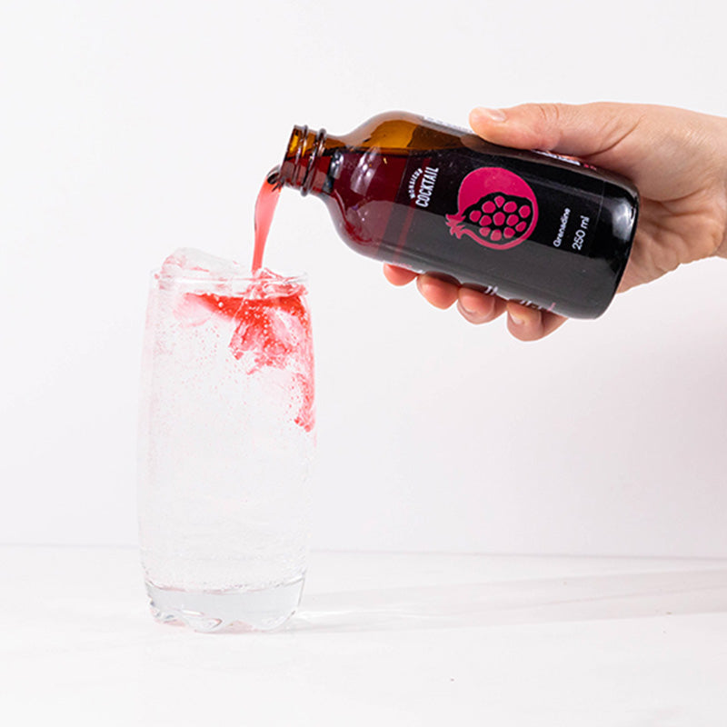 Sirop de Grenadine 250ml    - Monsieur Cocktail - Sirop -  - La Guilde Culinaire