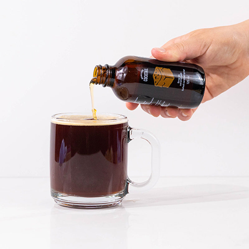 Sirop caramel salé 250ml    - Monsieur Cocktail - Sirop -  - La Guilde Culinaire