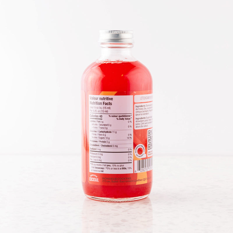 Sirop de Licorne 250ml    - Monsieur Cocktail - Sirop -  - La Guilde Culinaire