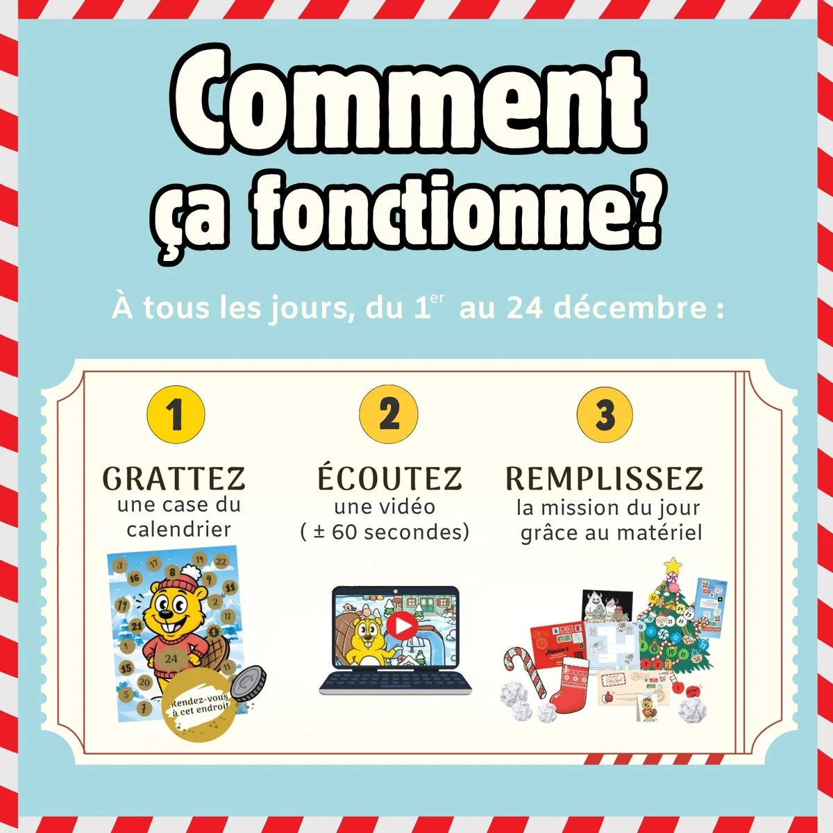 Alerte aux lutins vilains - Calendrier de l'Avent - Charlo Jeux et Aventures - Calendrier de l'avent - - La Guilde Culinaire