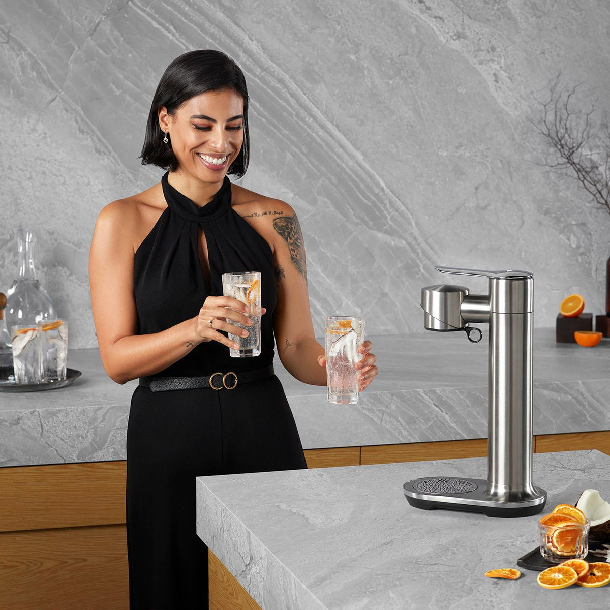 Machine à eau pétillante InFizz Aqua    - Breville - Machine à eau gazeuse -  - La Guilde Culinaire