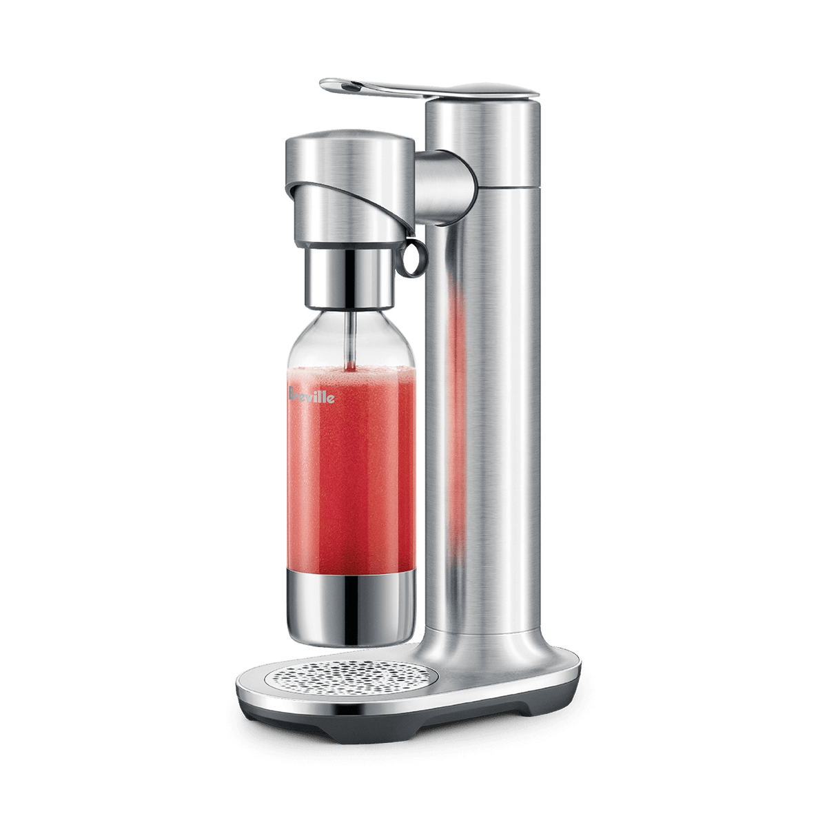 Machine à breuvages pétillants InFizz Fusion Acier inoxydable brossé - Breville - Machine à eau gazeuse - BCA800BSS0ZNA1 - La Guilde Culinaire