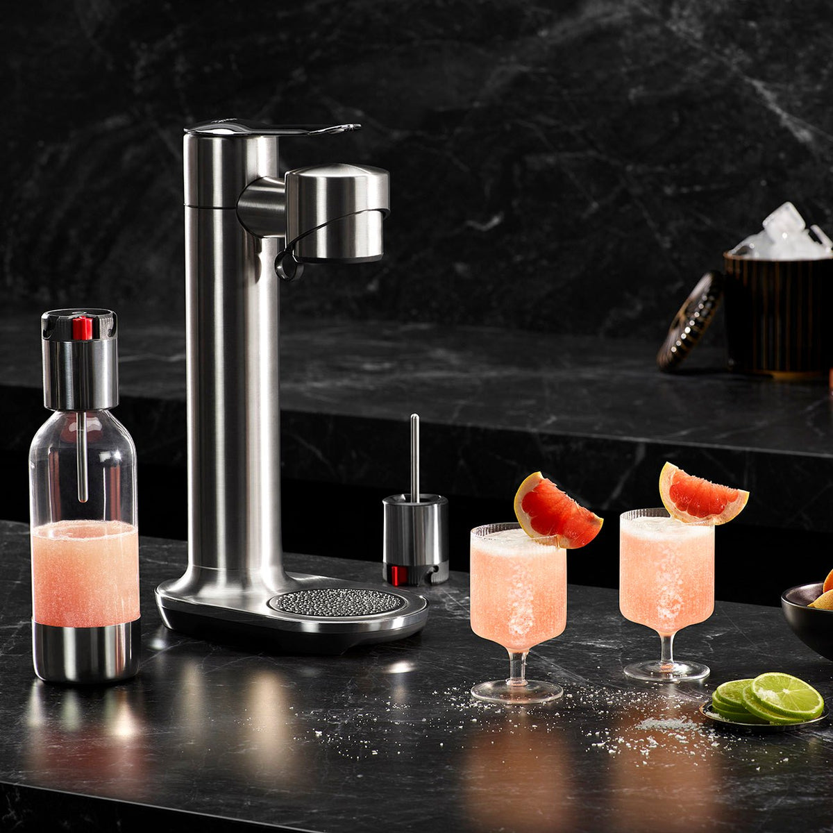 Machine à breuvages pétillants InFizz Fusion    - Breville - Machine à eau gazeuse -  - La Guilde Culinaire