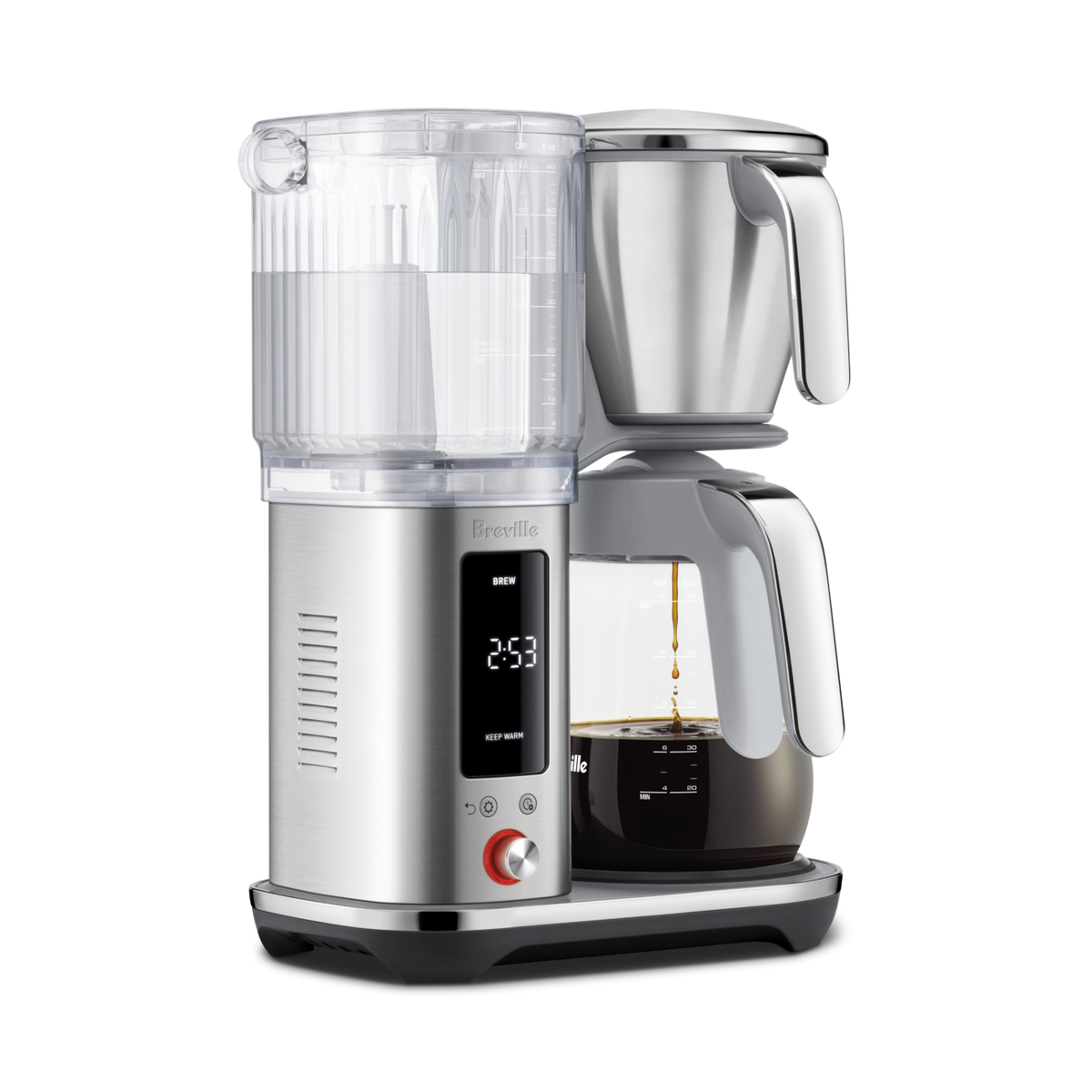 Machine à Café filtre The Luxe Brewer Glass - Breville - Cafetière à filtre - - La Guilde Culinaire