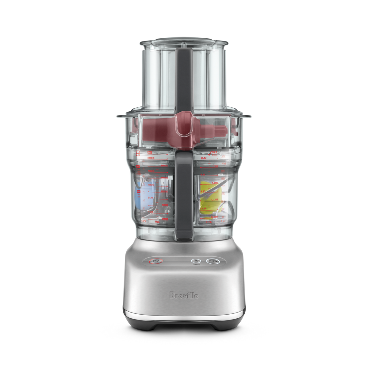 Robot Culinaire Le Paradice 9 - Breville Acier inoxydable brossé   - Breville - Robot culinaire - BFP638BSS1BNA1 - La Guilde Culinaire