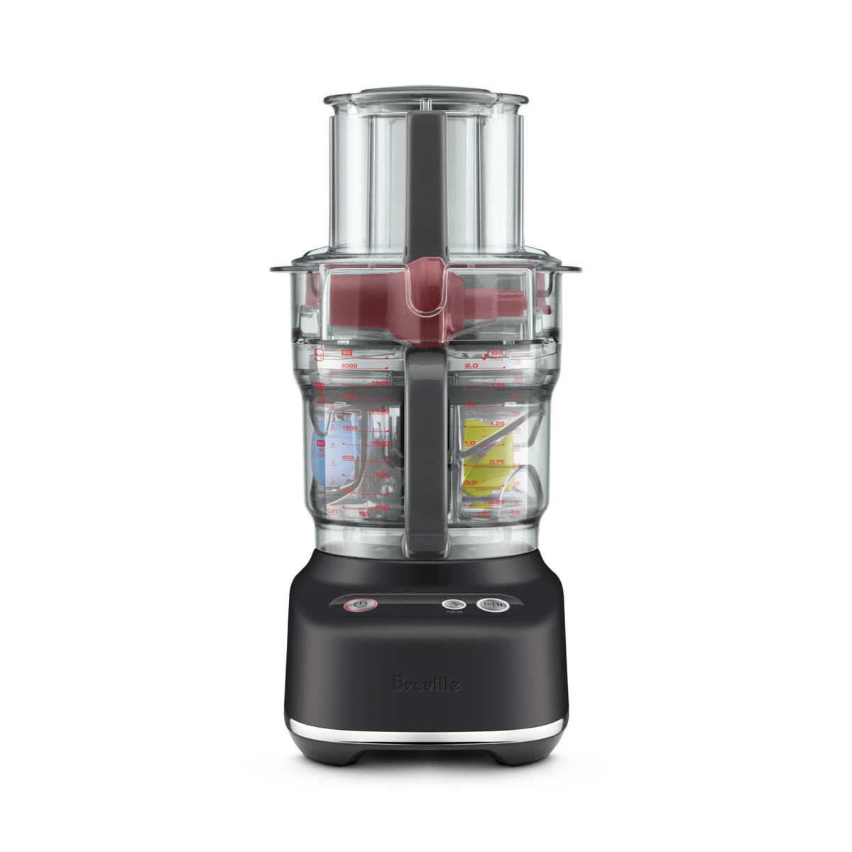 Robot Culinaire Le Paradice 9 - Breville Truffe noire   - Breville - Robot culinaire - BFP638BTR1BNA1 - La Guilde Culinaire