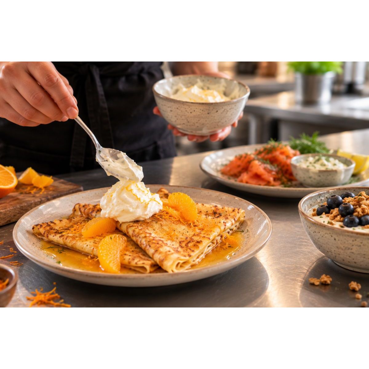 BRUNCH CHIC ET GOURMAND - La Guilde Culinaire - Cours - Cours de cuisine - - La Guilde Culinaire