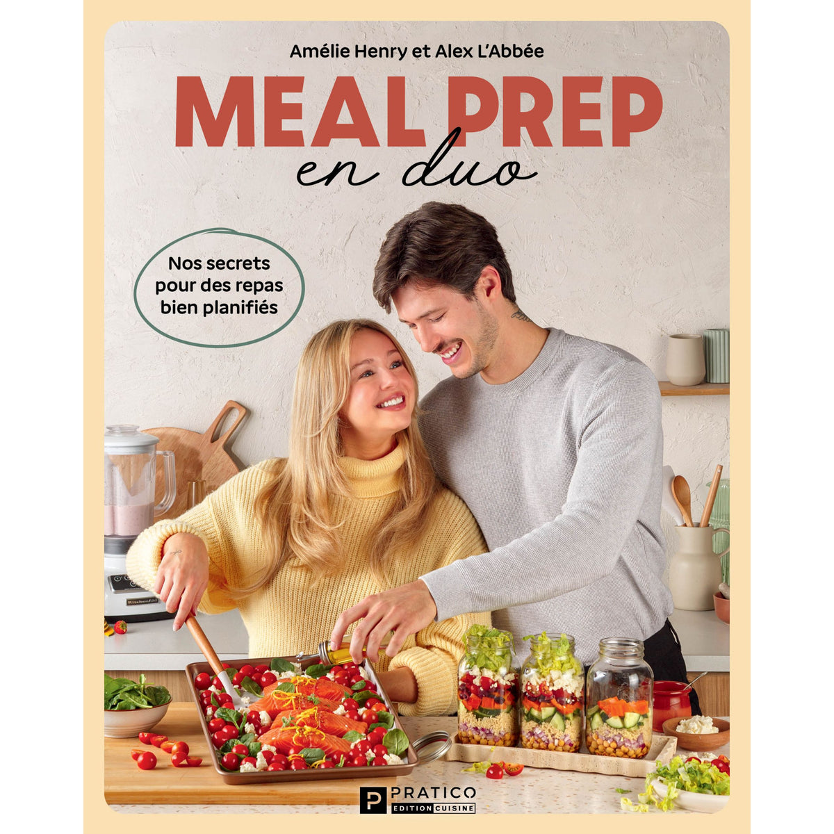 Meal prep en duo - Pratico Ed. - Livre de cuisine - - La Guilde Culinaire
