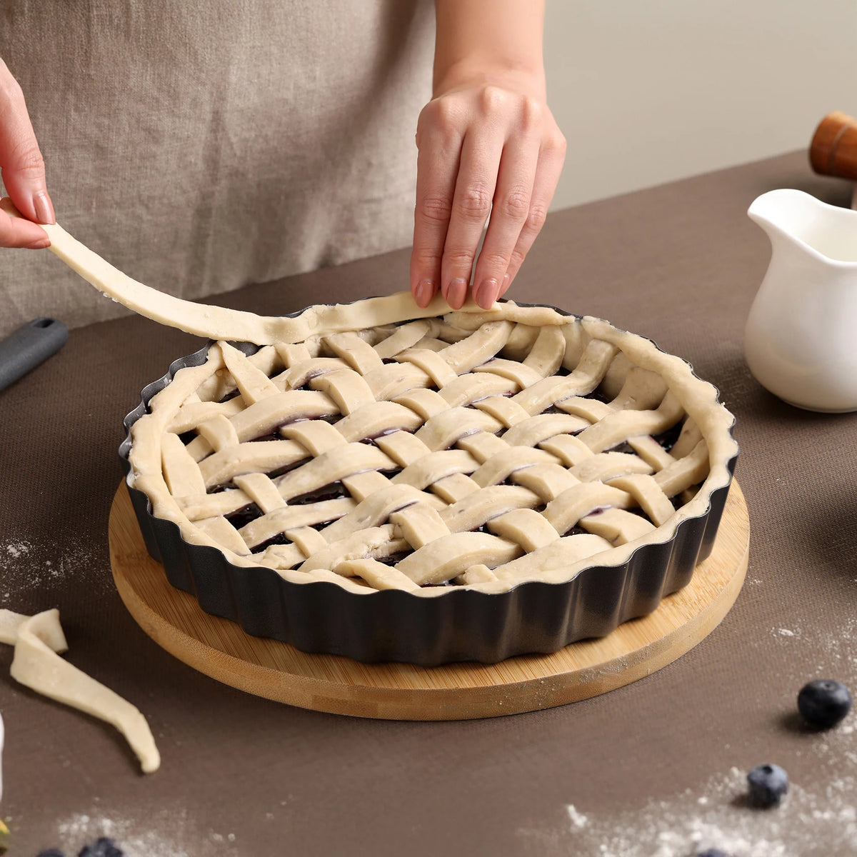 Moule à tarte antiadhésif - Zyliss - Moule à gâteaux - - La Guilde Culinaire
