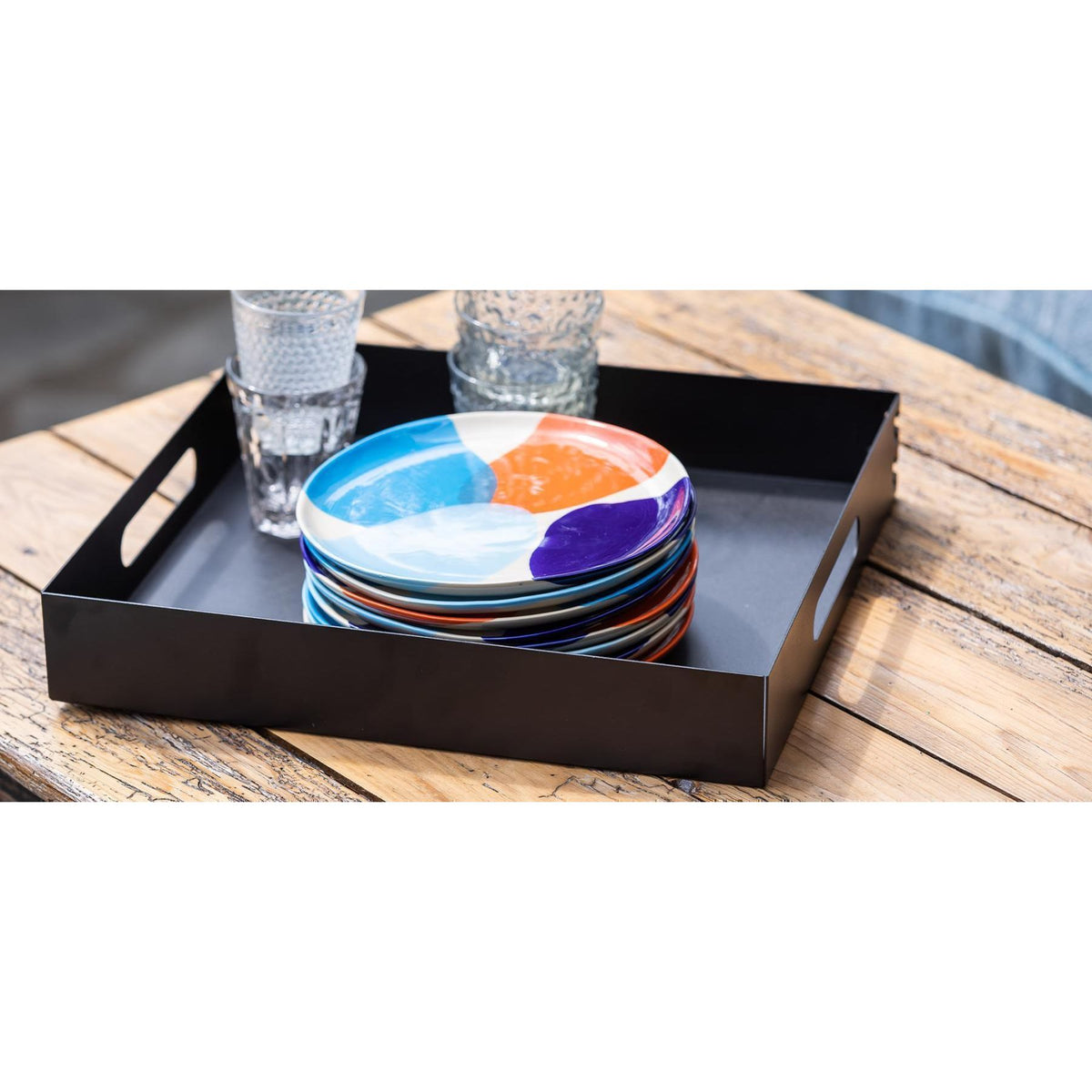 Tablette/Plateau Noir Achille ENO    - ENO - Tablette amovible -  - La Guilde Culinaire