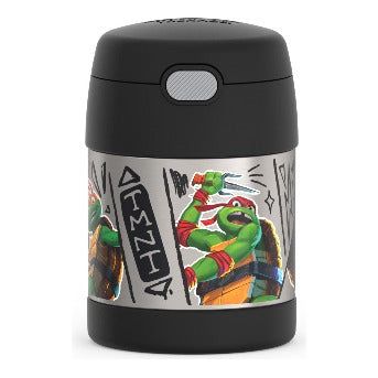 Contenant alimentaire Funtainer en acier inoxydable 10oz - Tortue Ninja    - Thermos - Contenant pour aliment -  - La Guilde Culinaire