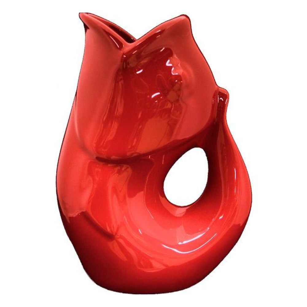 GurglePot - 1.2 L (42 oz) - Le Pichet Qui Gargouille (Grand) Rouge - GurglePot - Pichet et carafe - C6-GGP-BRD01 - La Guilde Culinaire