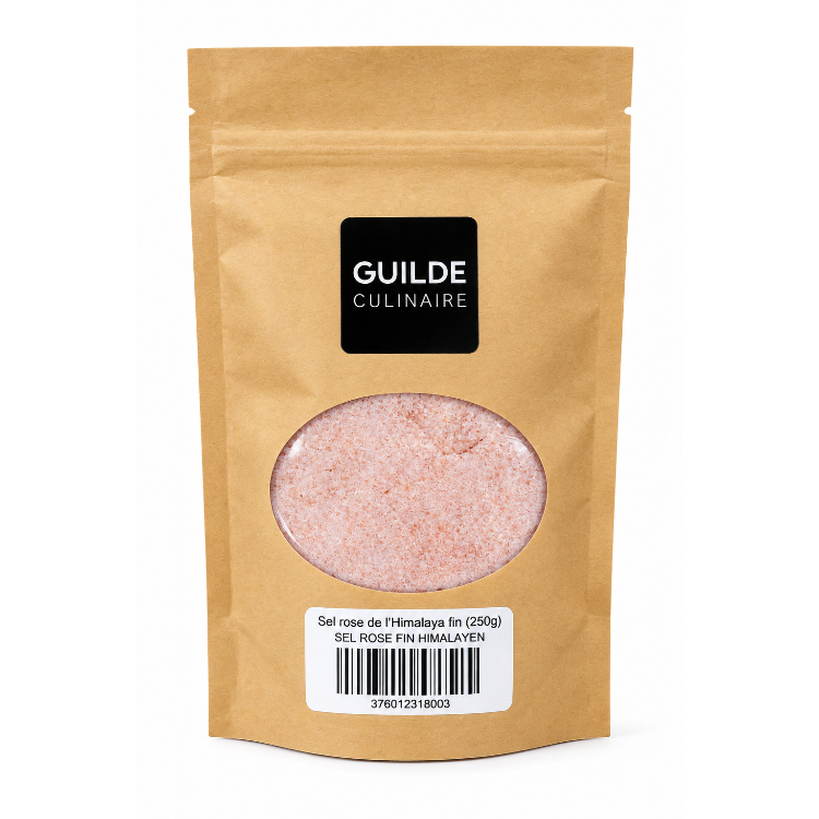 Sel rose de l'Himalaya fin (250g) - La Guilde Culinaire - Sel - - La Guilde Culinaire
