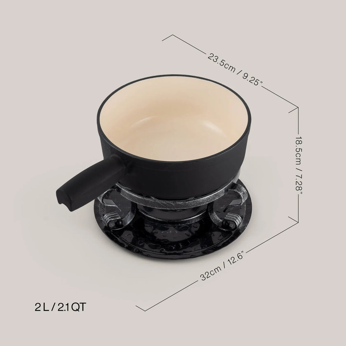 LUGANO Set à fondue - Swissmar - Service à fondue - - La Guilde Culinaire
