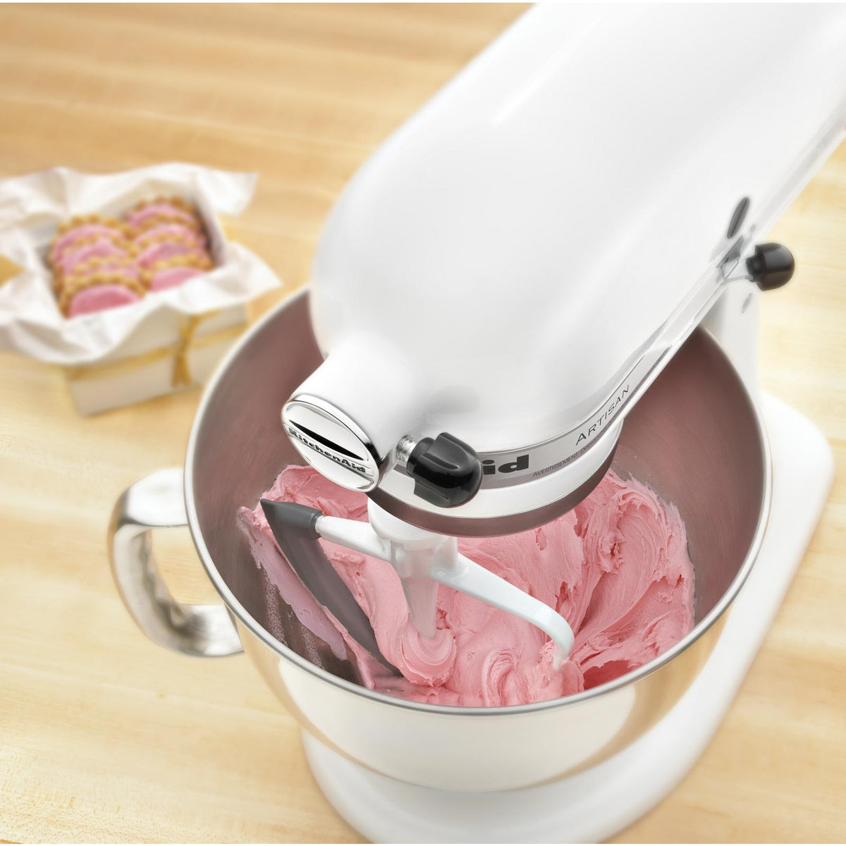 Fouet plat à bord souple pour KitchenAid - Kitchenaid - Fouets batteur sur socle - - La Guilde Culinaire