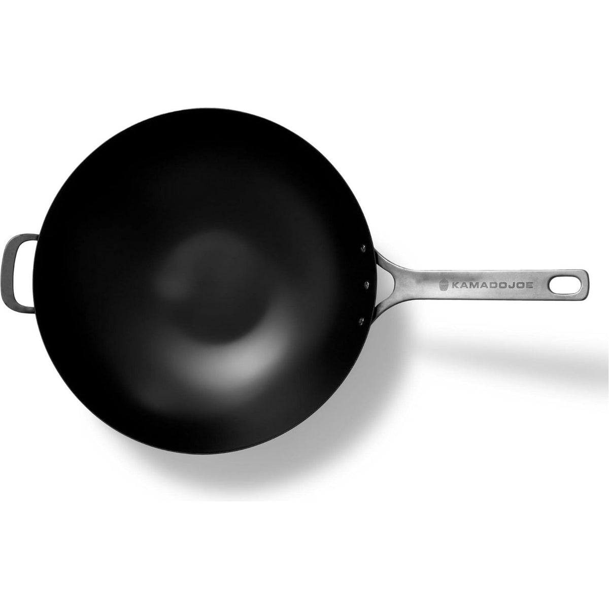 Wok en acier ordinaire Karbon Steel - KamadoJoe    - Kamado Joe - Wok -  - La Guilde Culinaire