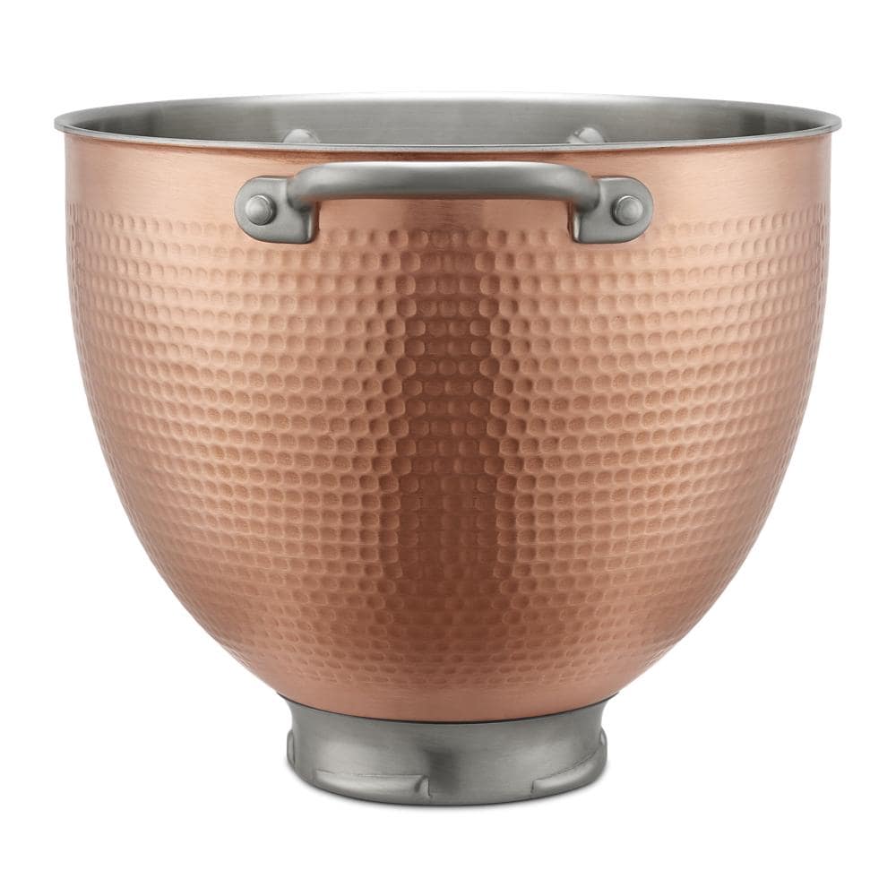 Bol en cuivre martelé de 5 pintes, KitchenAid - Kitchenaid - Bol batteur sur socle - - La Guilde Culinaire