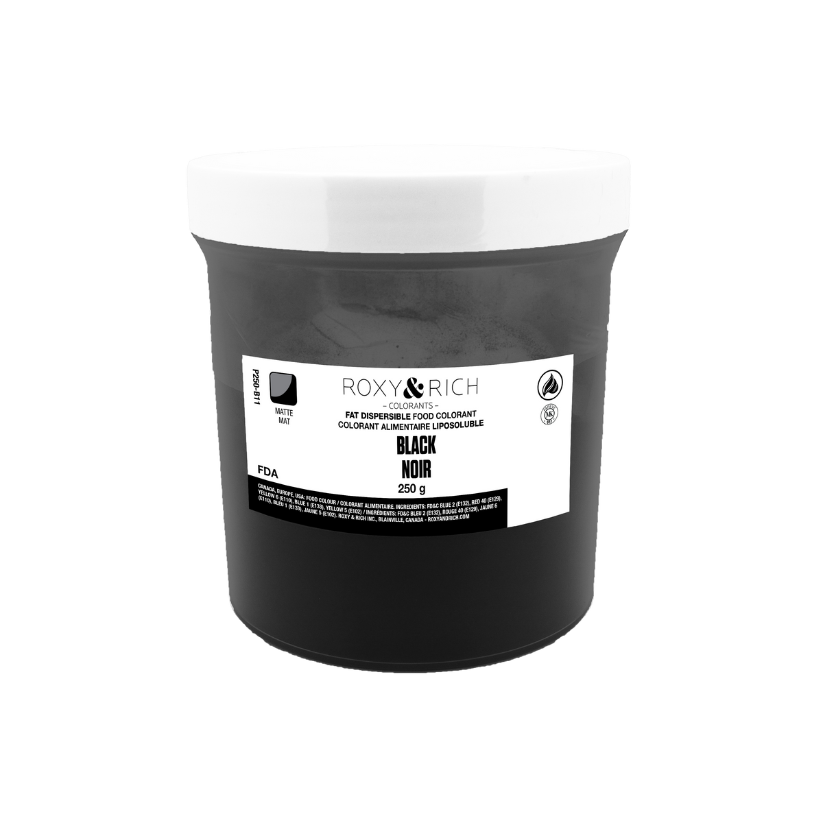Colorant Alimentaire Liposoluble Noir 250g - Roxy & Rich - Colorant alimentaire liposoluble - P250-B11 - La Guilde Culinaire