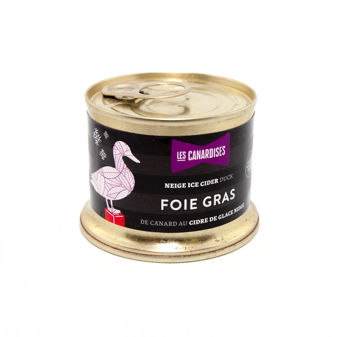 Bloc de Foie Gras de canard - Cidre de Glace - 140g    - Les Canardises - Pâté -  - La Guilde Culinaire