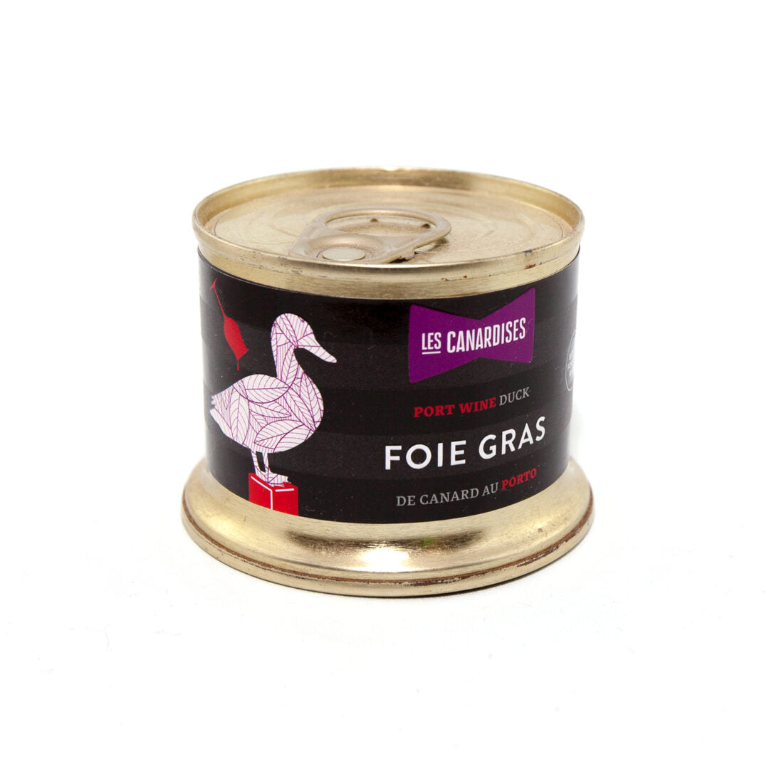 Bloc de Foie Gras de canard – Porto - 140g    - Les Canardises - Pâté -  - La Guilde Culinaire