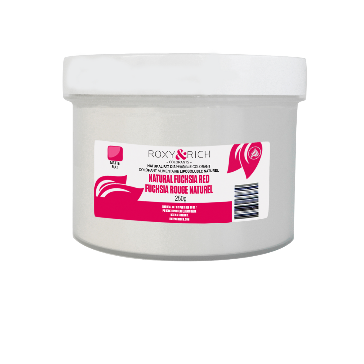 Colorant Alimentaire Liposoluble Naturel Fuchsia-Rouge 250g - Roxy & Rich - Colorant alimentaire liposoluble naturel - PN250-003 - La Guilde Culinaire