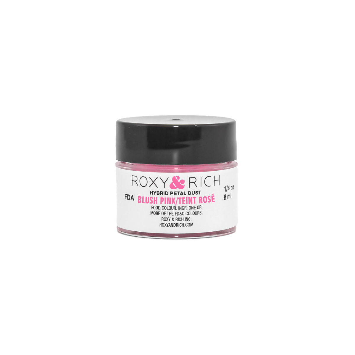 Poudres hybrides pour Pétales Teint Rosé 7g/ 1/4 oz - Roxy & Rich - Poudres Hybrides Pétales - T2-063 - La Guilde Culinaire