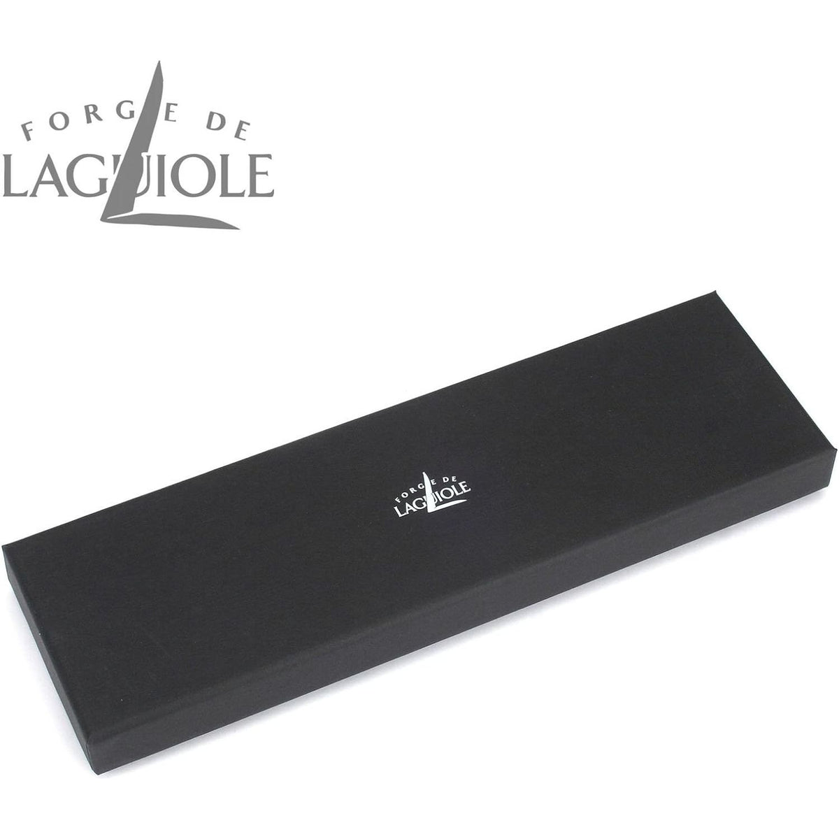 Coffret de 2 couteaux à steak, manche corne de cerf, coffret cadeau noir – Laguiole    - Laguiole - Couteau à steak -  - La Guilde Culinaire