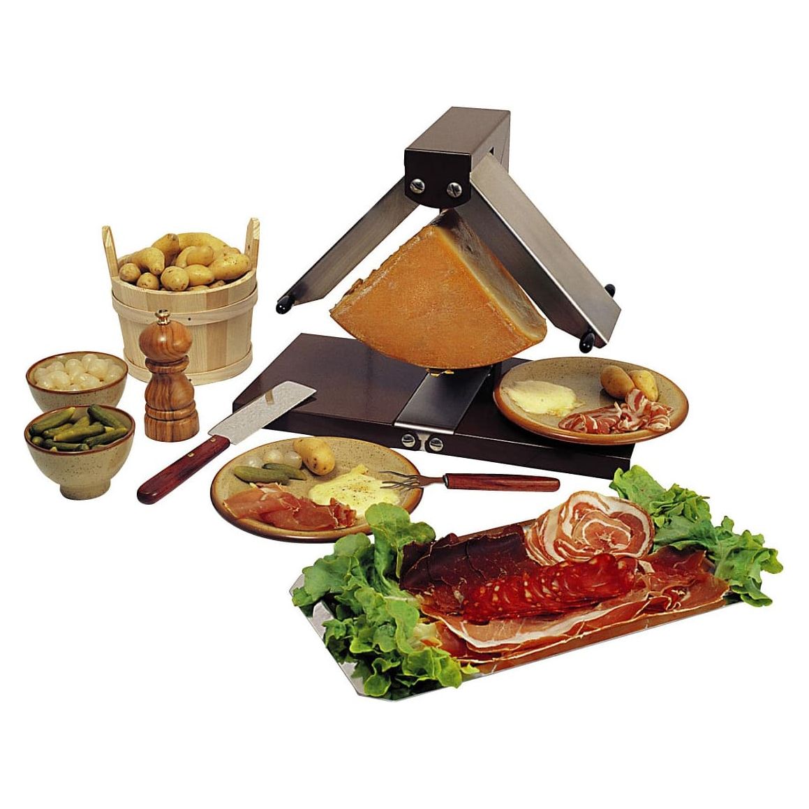 Appareil à raclette - BRÉZIÈRE    - Bron Coucke - Appareil à raclette -  - La Guilde Culinaire
