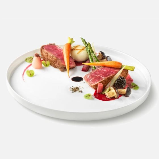 Assiette Grangusto Alta Cucina 27cm - 10.6 ''    - Bormioli Rocco - Assiette de service -  - La Guilde Culinaire