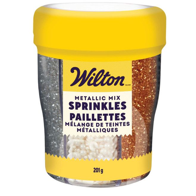 Décors sucrés - Couleurs métalliques - Wilton - Décors sucrés - - La Guilde Culinaire