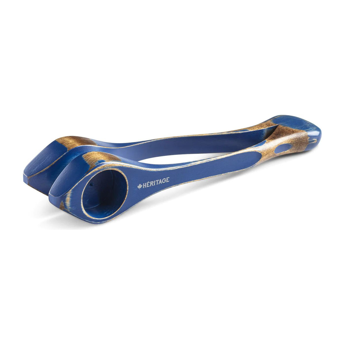 Cuillère Musicale Héritage - Boite-à-Bois (Grande) Bleu   - Héritage Musical Spoons - Cuillère musicale - G-Boite-à-Bois-Blue - La Guilde Culinaire