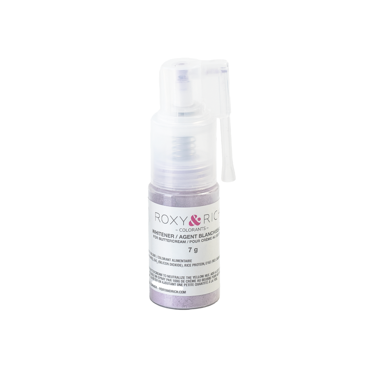 Agent blanchissant pour crème au beurre 7 g - Roxy & Rich - Colorant alimentaire liposoluble - CC5-000P - La Guilde Culinaire