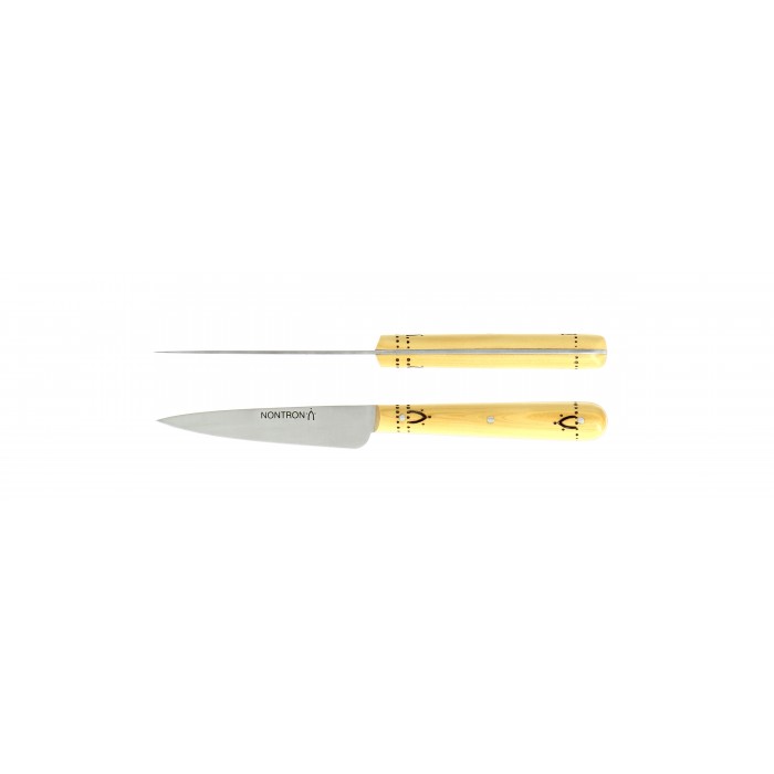 Couteau Office manche en bois