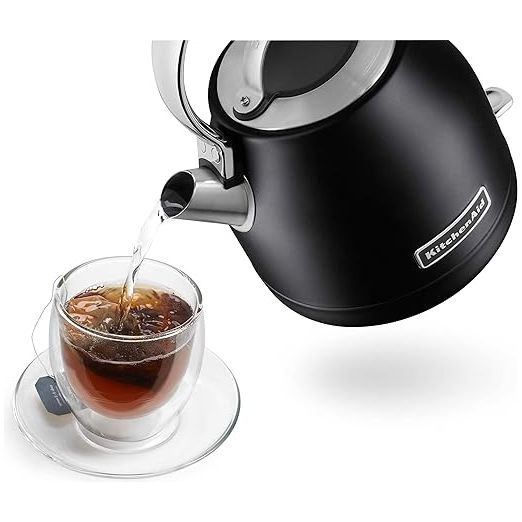 Bouilloire électrique en acier noir mat 1,25L-1.75qt    - Kitchenaid - Bouilloire -  - La Guilde Culinaire