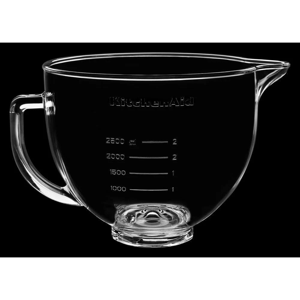 Bol en verre gradué 4.7L-5qt pour KitchenAid    - Kitchenaid - Bol batteur sur socle -  - La Guilde Culinaire