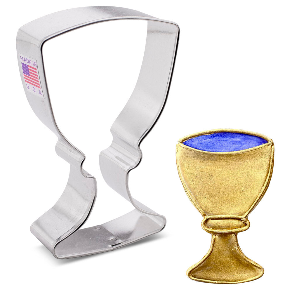 Emporte-pièce calice de communion 3.80" x 2.4"    - Ann Clark Cookie Cutters - Emporte-pièce -  - La Guilde Culinaire