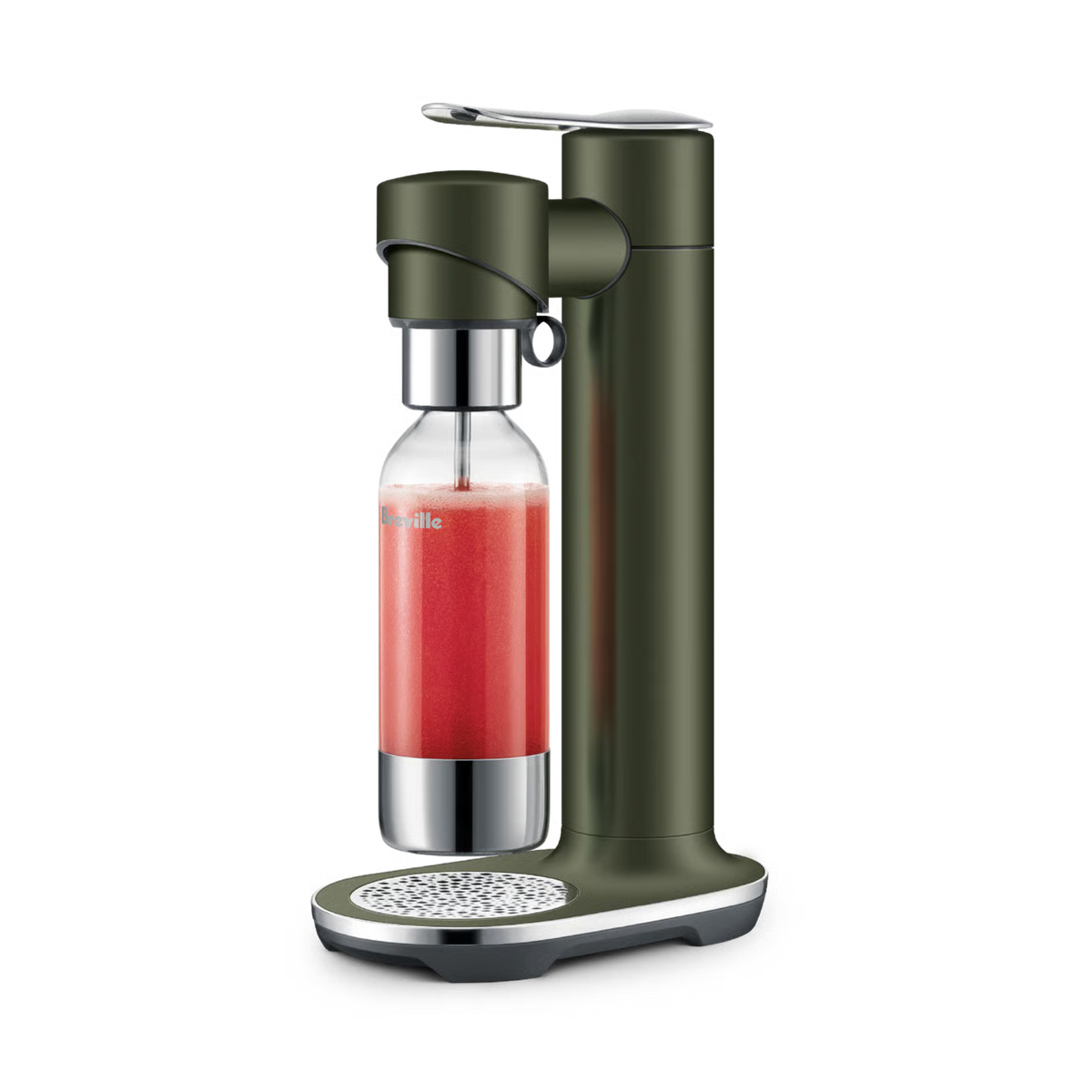 Machine à breuvages pétillants InFizz Fusion Bleu Damas - Breville - Machine à eau gazeuse - BCA800DBL0ZNA1 - La Guilde Culinaire