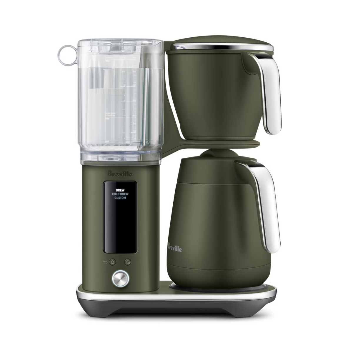 Machine à Café filtre The Luxe Brewer Thermal Tapenade d’olive - Breville - Cafetière à filtre - BDC465OLT1BNA1 - La Guilde Culinaire