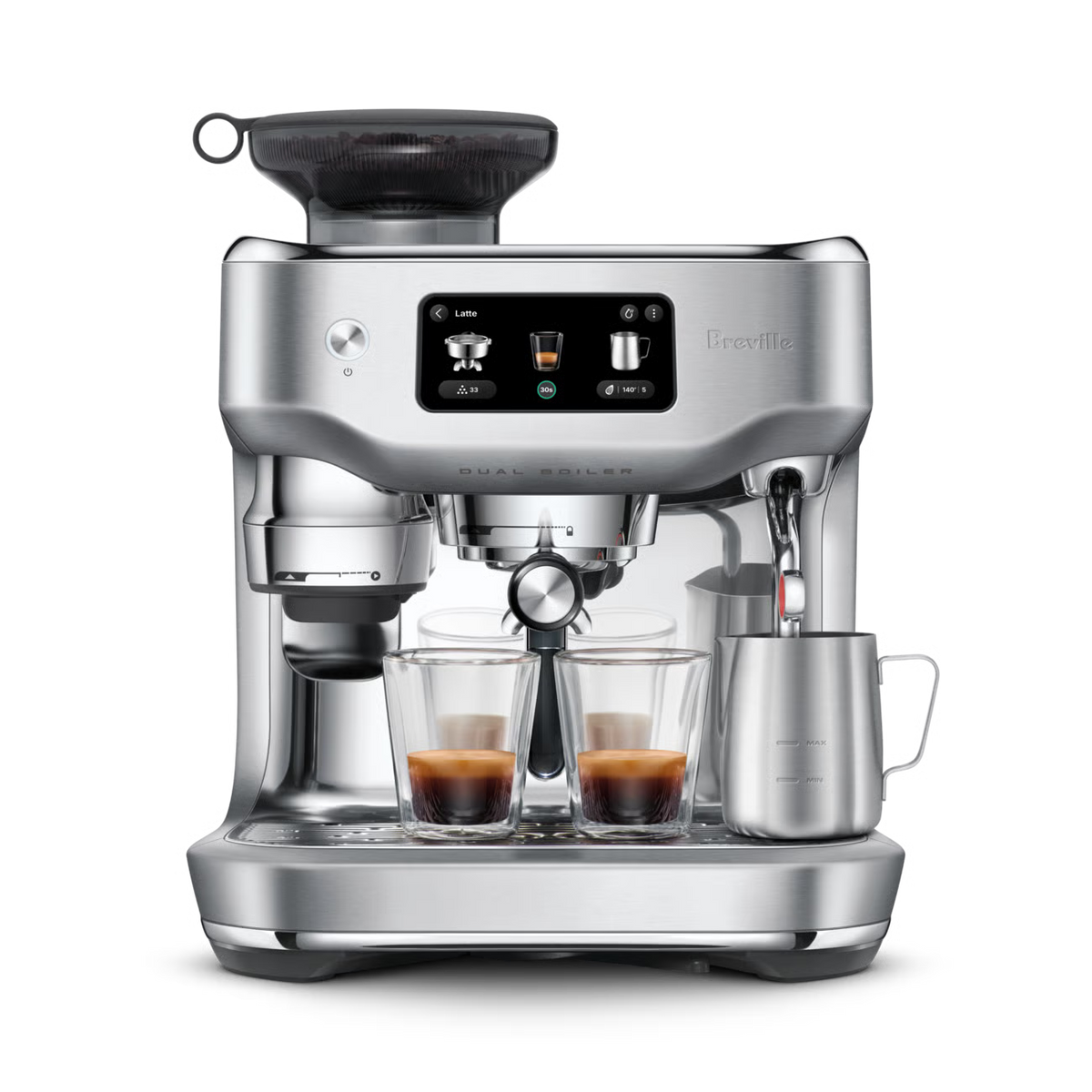 Machine à espresso The Oracle Dual Boiler - Breville - Machine à espresso - - La Guilde Culinaire