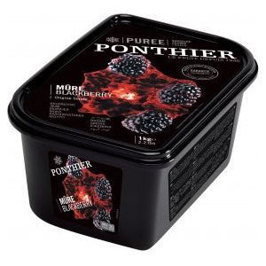 Purée de Mûre surgelée 1kg    - Ponthier - Purée de fruit -  - La Guilde Culinaire