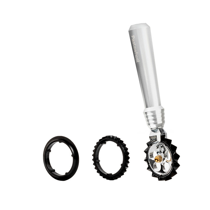 Roulette découpe-pâte Pastawheel Chrome - Marcato Design - Roulette à pâtes - - La Guilde Culinaire