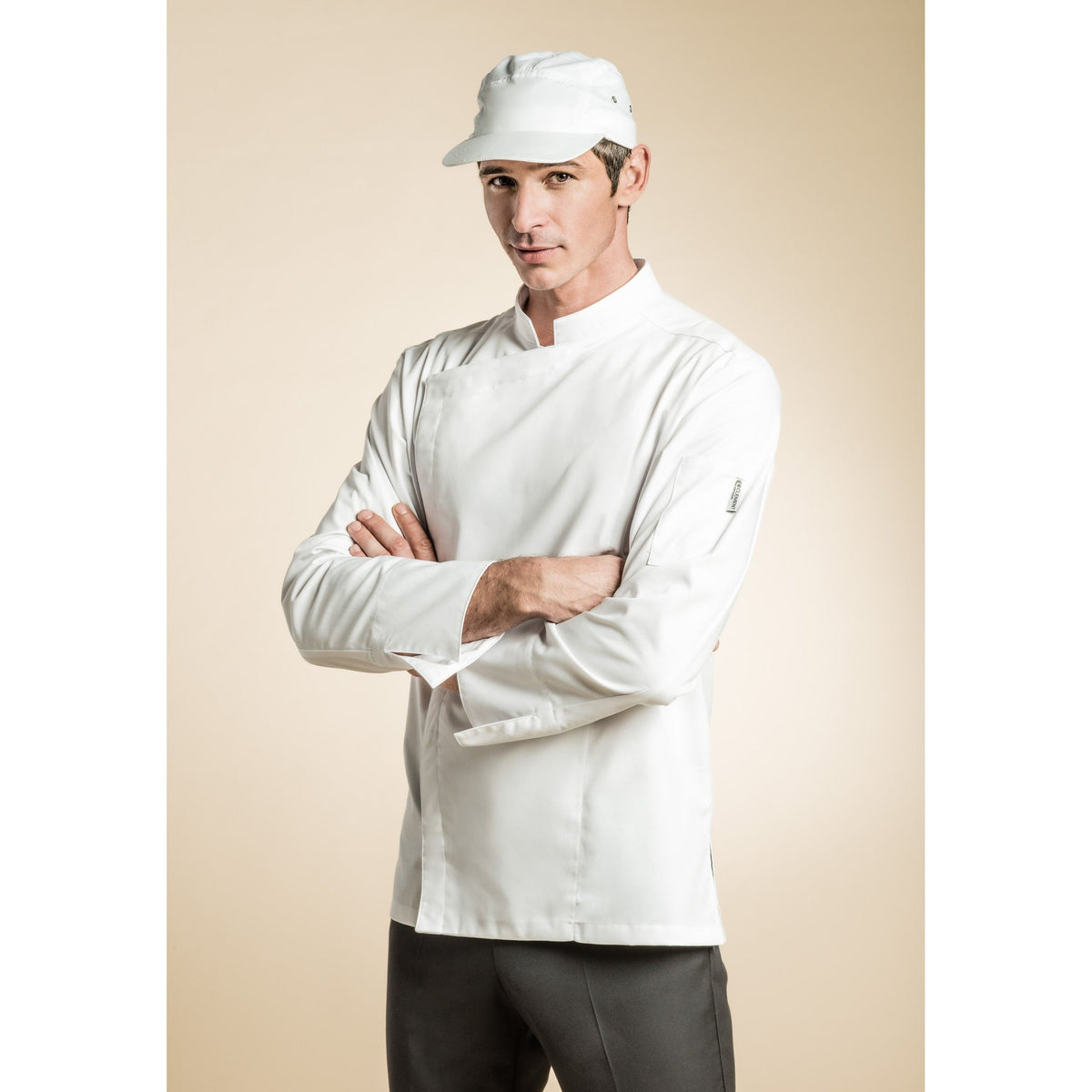 Casquette de cuisine Sarriette    - Clement Design - Toque cuisine -  - La Guilde Culinaire