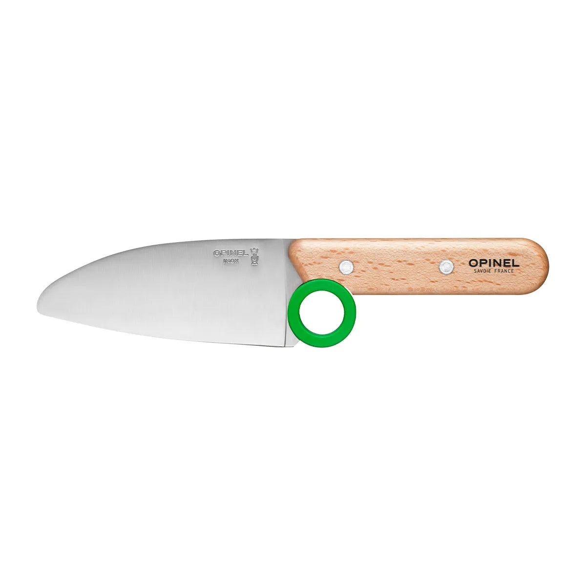 Opinel - Coffret Le Petit Chef (couteau+protège doigt+éplucheur) - vert    - Opinel - Couteau pour enfant -  - La Guilde Culinaire