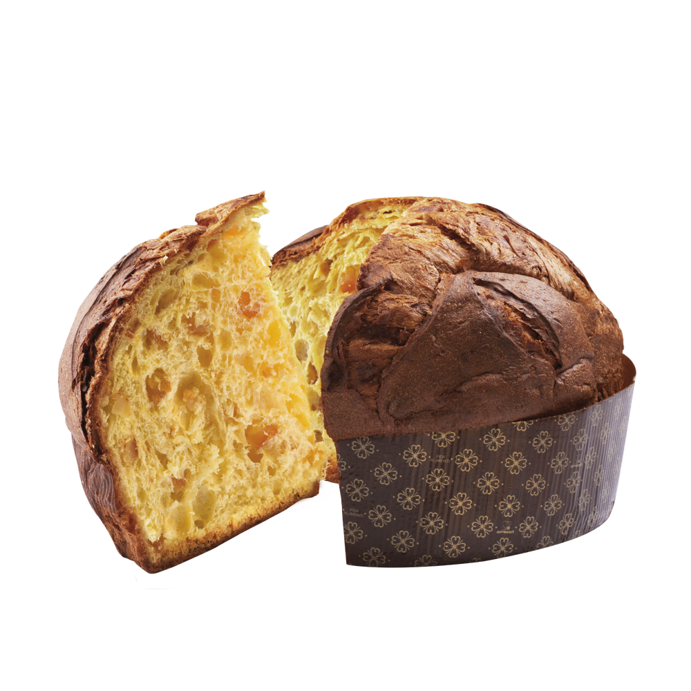Panettone aux écorces de citron confites et chocolat blanc 500g    - Filippi Pâtisserie - Panettone -  - La Guilde Culinaire