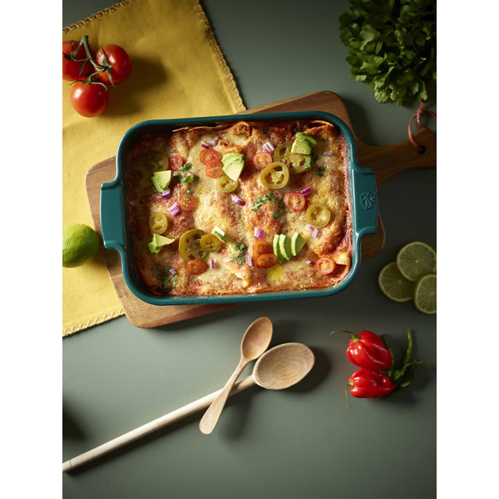 APPOLIA - Plat four céramique rectangle 36 cm - 14.25 po - Peugeot - Plat pour four - - La Guilde Culinaire