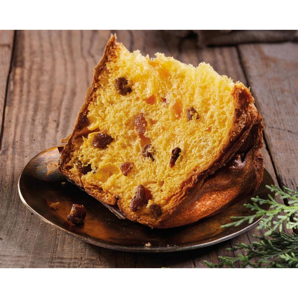 Panettone aux pommes et à la cannelle 500g - Filippi Pâtisserie - Panettone - - La Guilde Culinaire