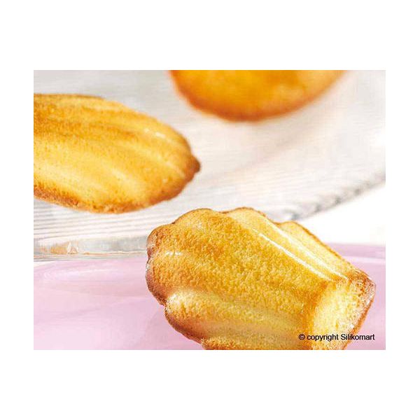 Moule en silicone MADELEINE    - SilikoMart - Moule à gâteaux -  - La Guilde Culinaire
