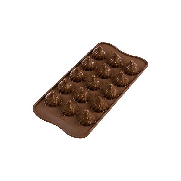 Moule silicone pour chocolat Choco Flamme    - SilikoMart - Moule pour chocolat -  - La Guilde Culinaire